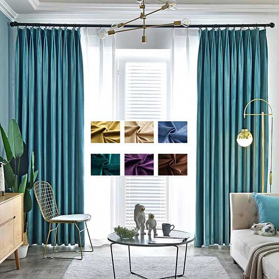 Premium Quality Velvet Curtains Dubai
